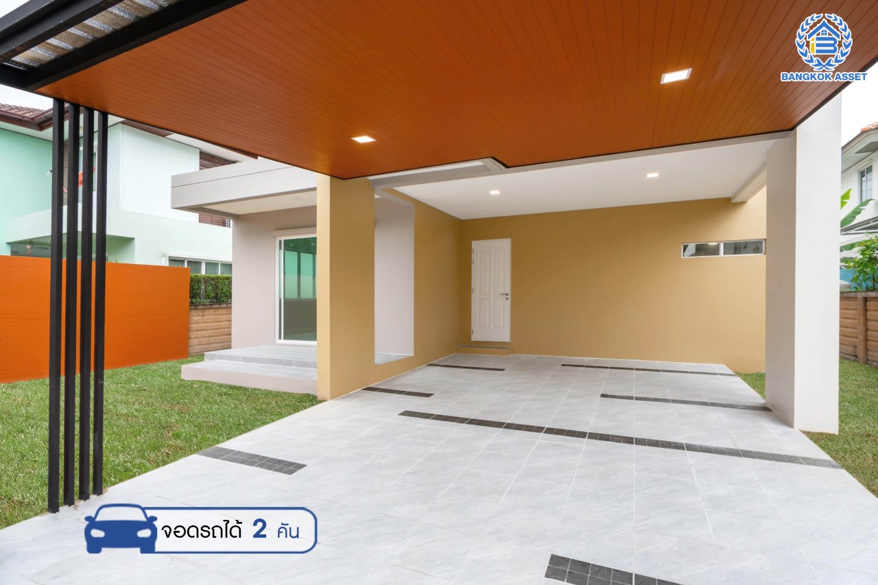 บ้านมือสองตกแต่งใหม่ แบรนด์ Sansiri ม.ฮาบิเทีย บางใหญ่ หลังมุม เนื้อที่ 58.8 ตร.ว. ฟังก์ชัน 3 ห้องนอน 3 ห้องน้ำ จอดรถได้ 2 คัน บนทำเลเดินทางสะดวก เชื่อมสู่ย่านใจกลางเมืองได้อย่างรวดเร็ว ใกล้เซ็นทรัลเวสต์เกต และรถไฟฟ้าสายสีม่วง "สถานีคลองบางไผ่"